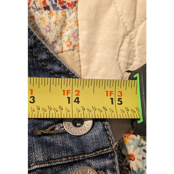 YMI Los Angeles USA Made Bib Overalls Blue Stretch Juniors Size 5 - Picture 11 of 14